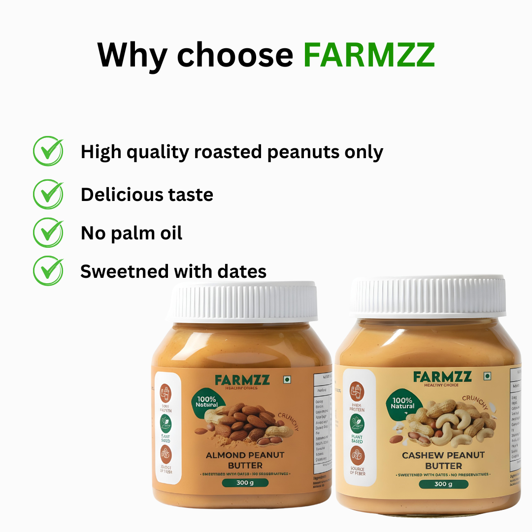 ( Almond & Cashew) Peanut Butter (300*2 grms)