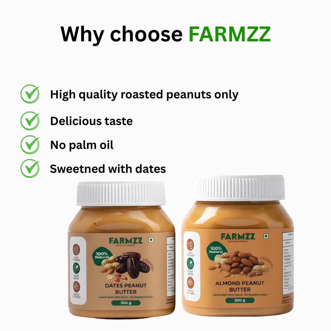 (Dates & Almond) Peanut Butter (300*2 grms)