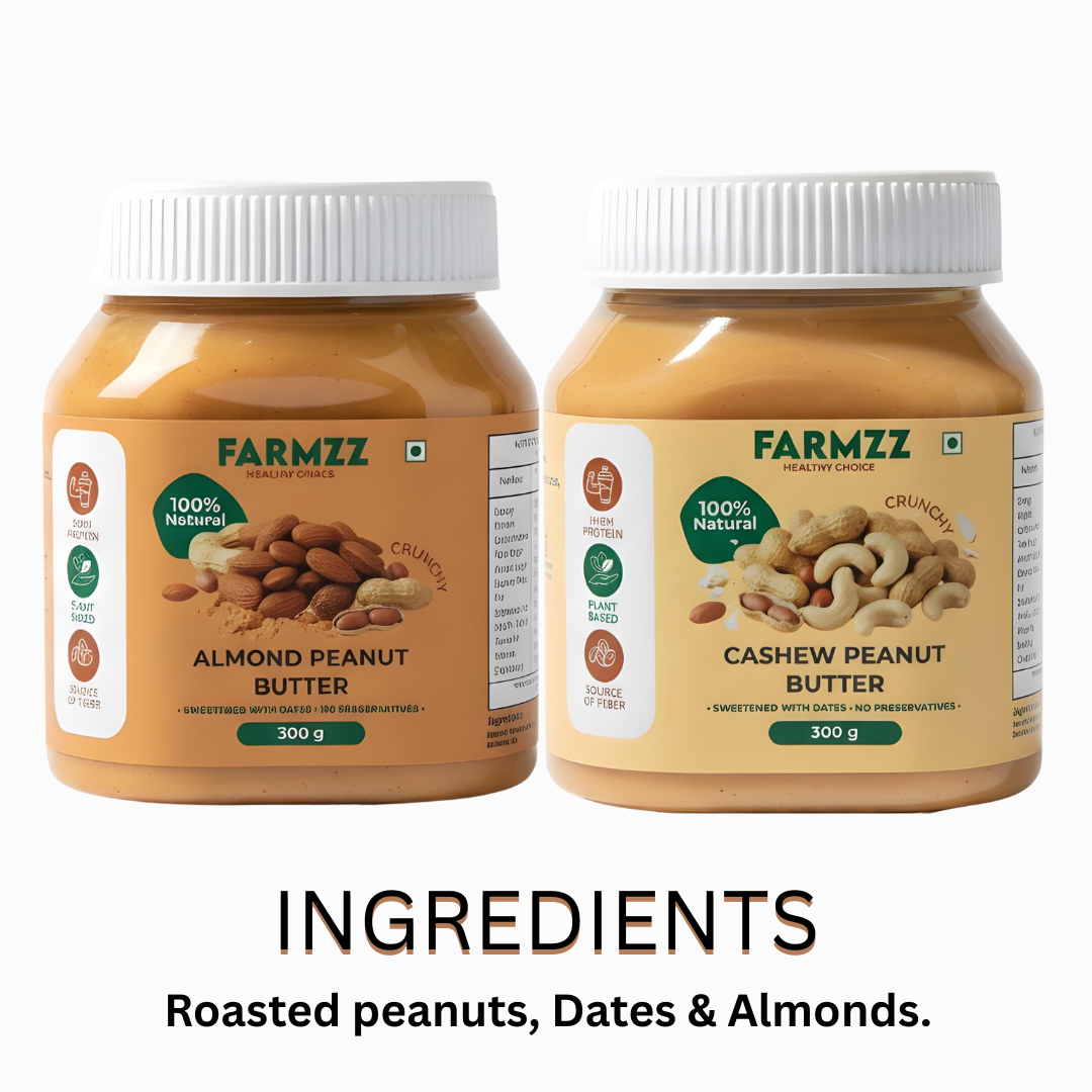( Almond & Cashew) Peanut Butter (300*2 grms)