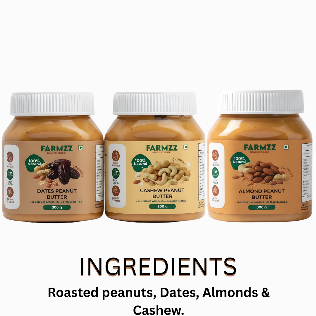 Dates, Almond & Cashew Peanut Butter ( 900 grms )