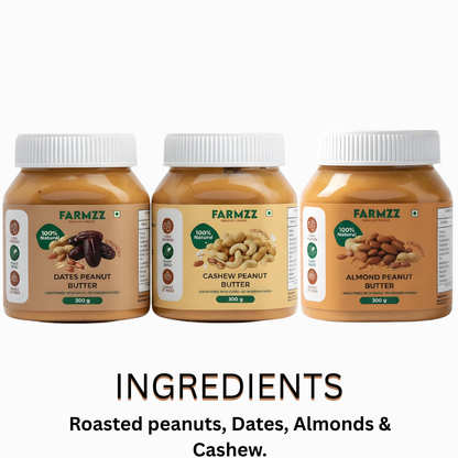Dates, Almond & Cashew Peanut Butter ( 900 grms )