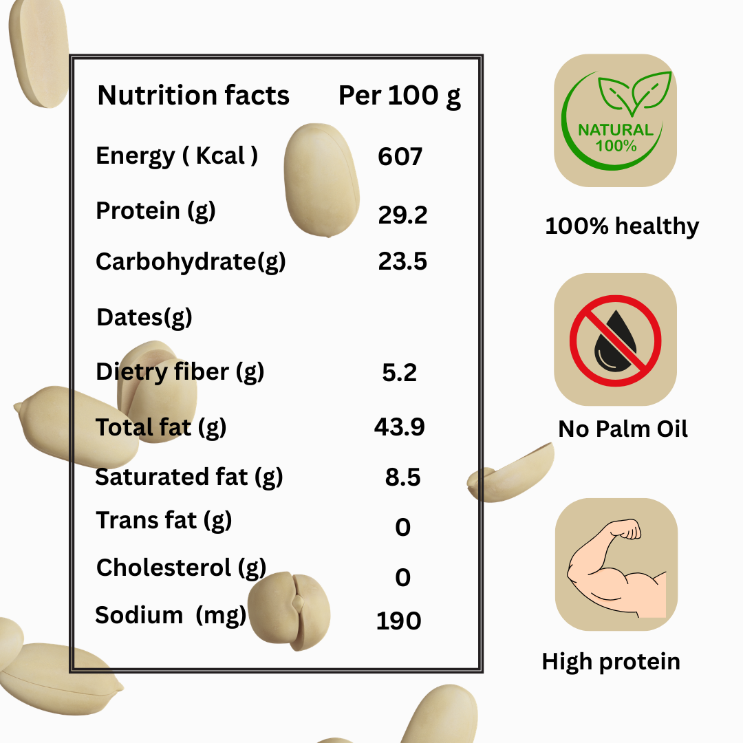 (Dates & Almond) Peanut Butter (300*2 grms)