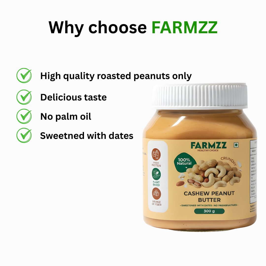 Cashew Dates Peanut Butter  (300 grm)