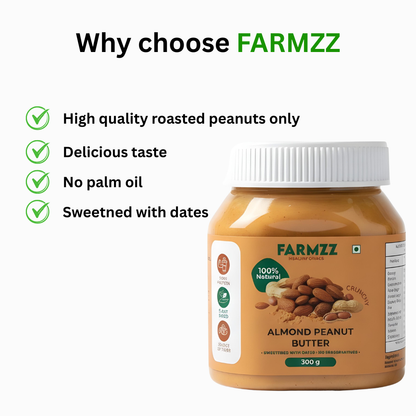 Almond Dates peanut butter (300 grm)