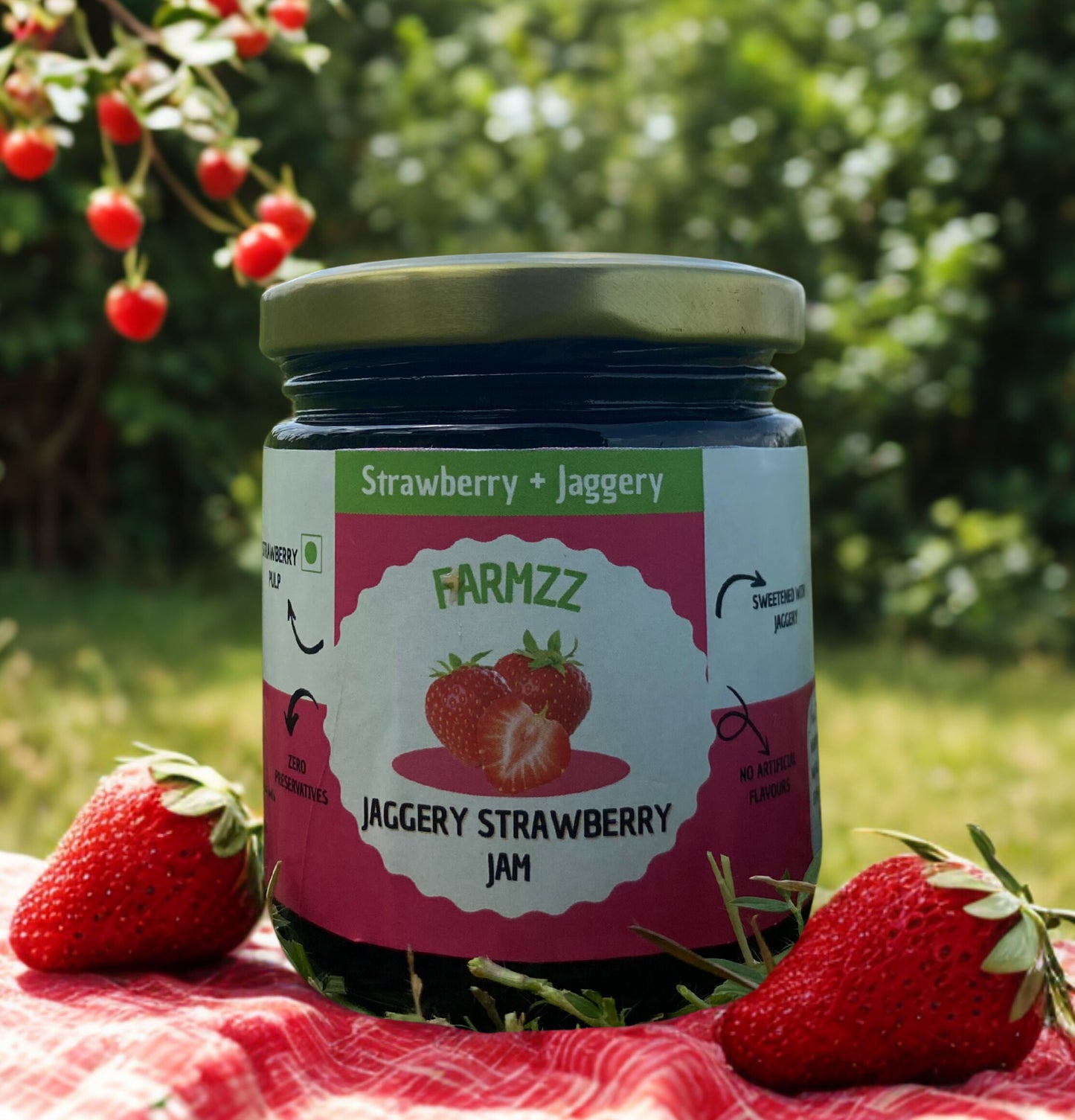 Jaggery Strawberry Jam (250 gr) ⭐️⭐️⭐️⭐️⭐️