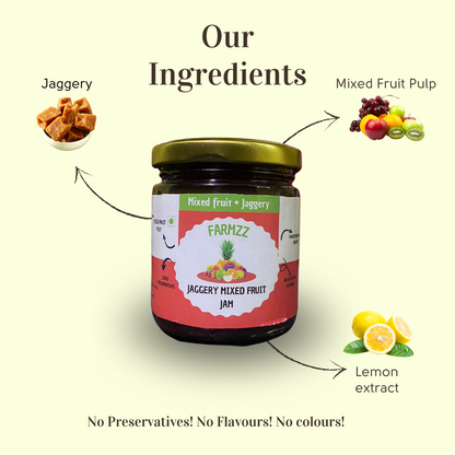 Jaggery Mixed Fruit Jam (250 grm)⭐️⭐️⭐️⭐️⭐️
