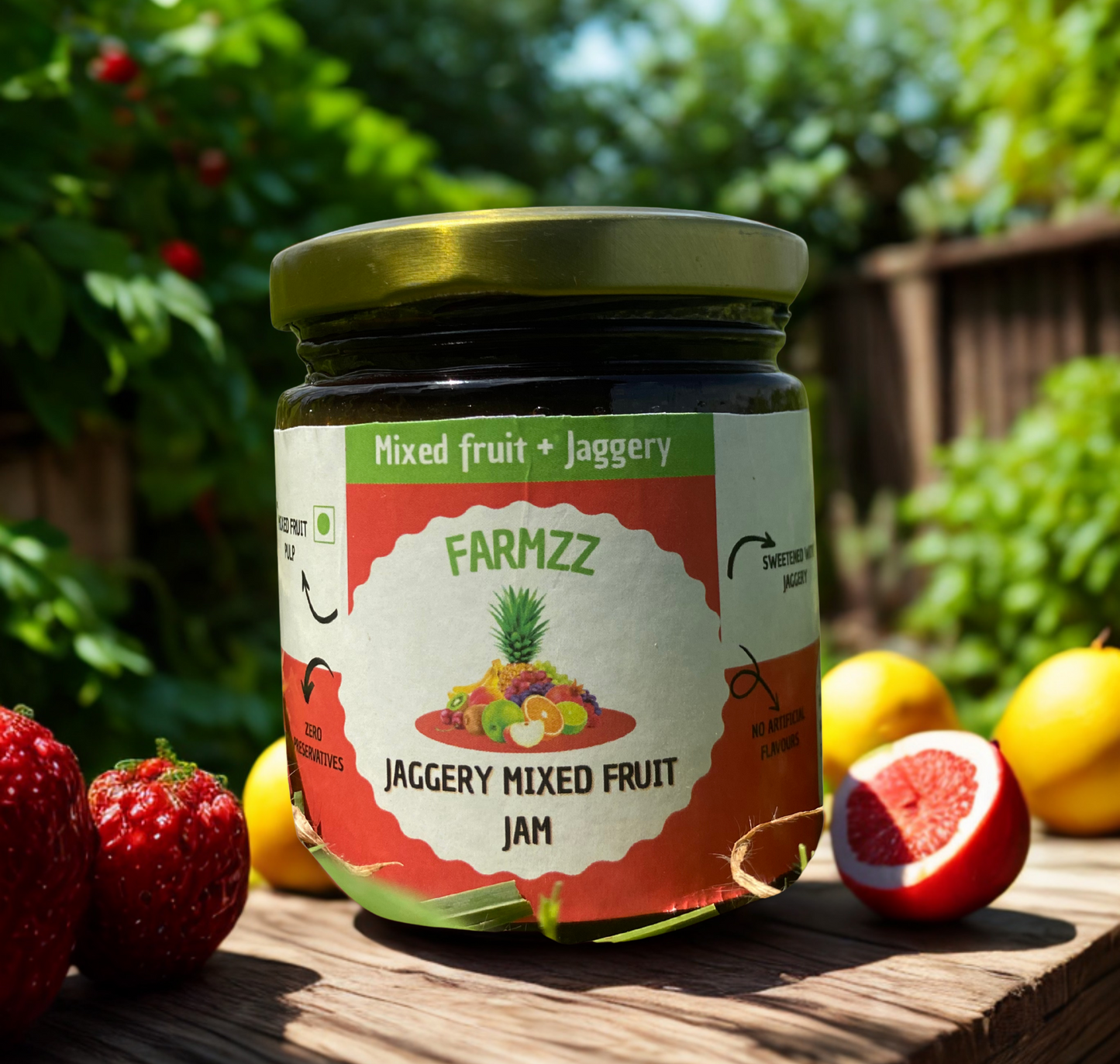 Jaggery Mixed Fruit Jam (250 gr)⭐️⭐️⭐️⭐️⭐️